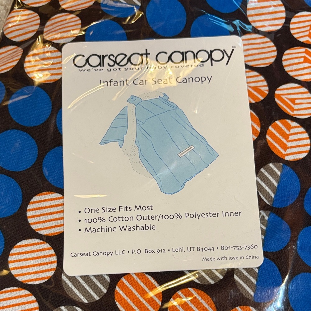 New Carseat Canopy Infant Car Seat Cover